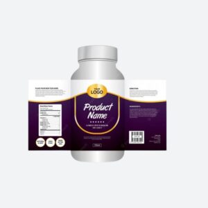 Самоклеючі етикетки з логотипом